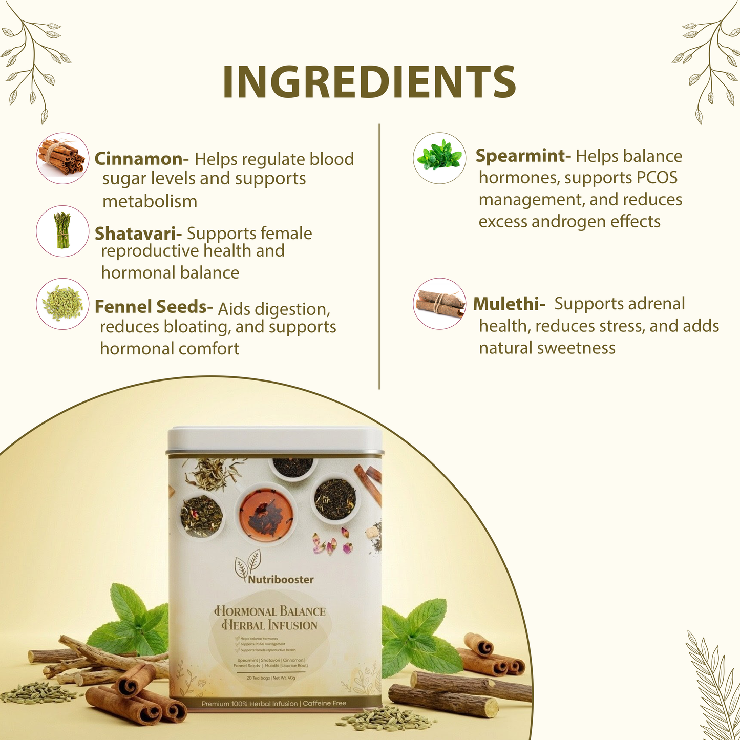 Hormonal Balance Herbal Infusion