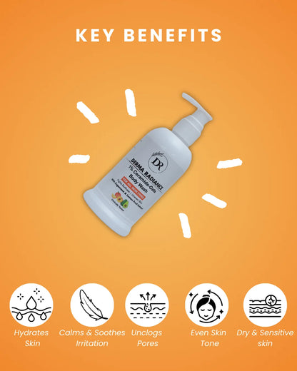 Derma Radiance 1% Ceramide-Oats Body Wash – 250ml