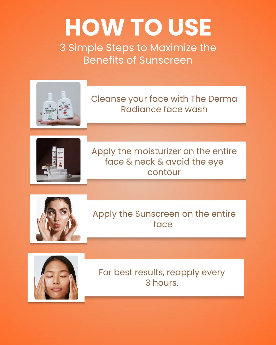 Derma Radiance Sunscreen Lotion SPF 50 PA+++ – 50g