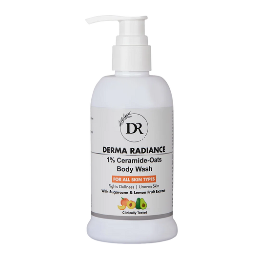 Derma Radiance 1% Ceramide-Oats Body Wash – 250ml