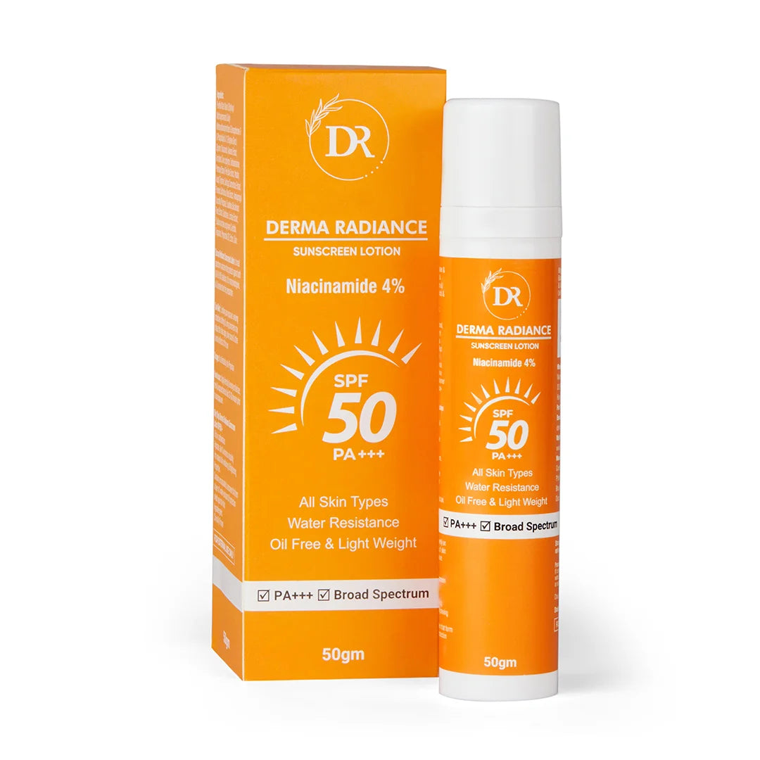 Derma Radiance Sunscreen Lotion SPF 50 PA+++ – 50g