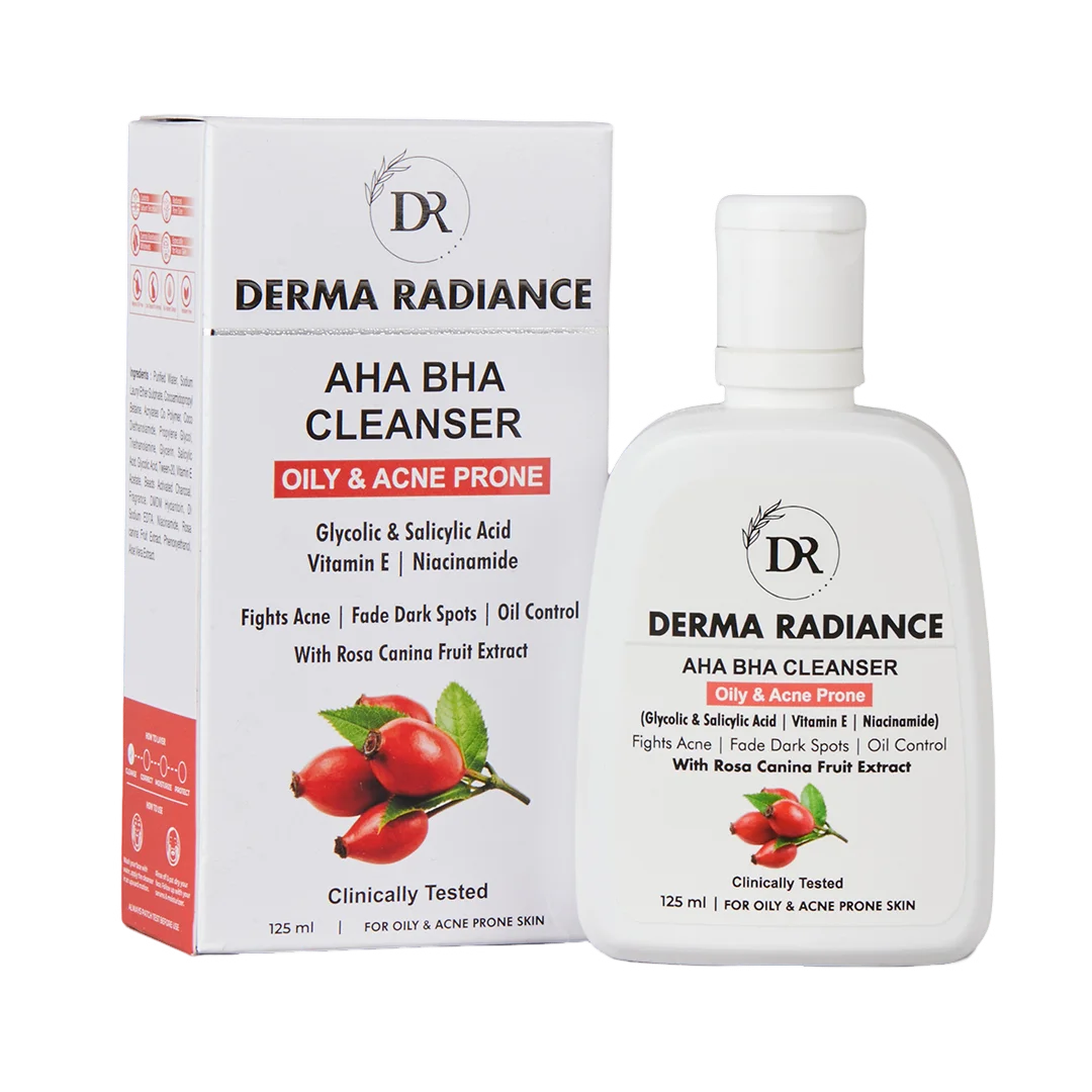 Derma Radiance AHA BHA Cleanser – 125ml