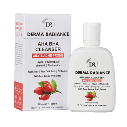 Derma Radiance AHA BHA Cleanser – 125ml