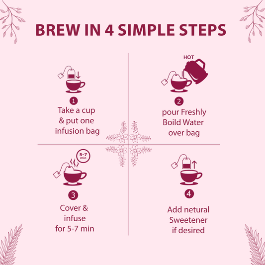 RosyGlow Herbal Infusion