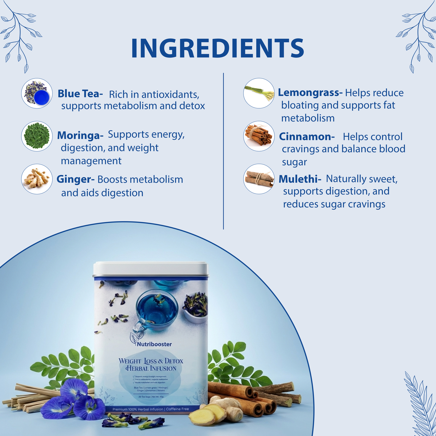 Weight Loss & Detox Herbal Infusion